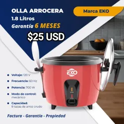 Olla arrocera EKO 1,8 litros 