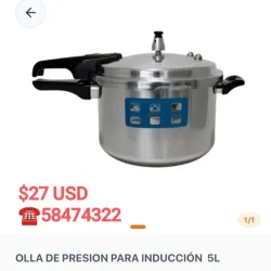 Olla de presión para inducción 5 litros