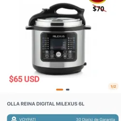 Olla reina digital MILEXUS 6 litros