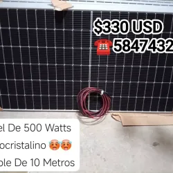 Panel monocristalino 500e