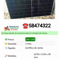Panel solar Infinity Solar 650w