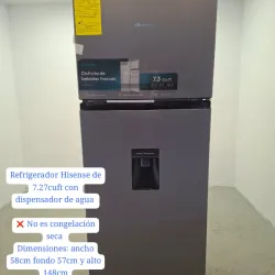 Refrigerador HISENSE 7,27 pies