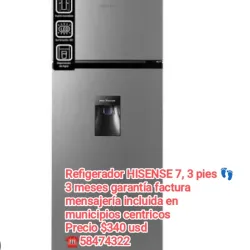 Refrigerador HISENSE 7, 3 pies