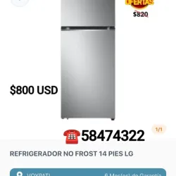 Refrigerador LG 16 pies
