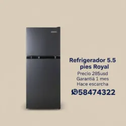 Refrigerador Royal 5,5 pies 
