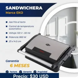Sandwichera EKO 