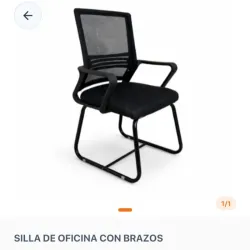 Silla de oficina con brazos