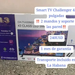 Smart TV Challeger 43 pulgadas 