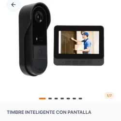 Timbre inteligente con pantalla