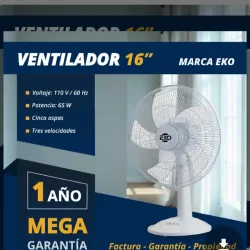Ventilador de mesa 16 pulgadas EKO 