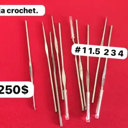 Agujas se crochet