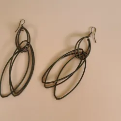 Aretes largos 