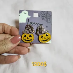 Aretes para halloween