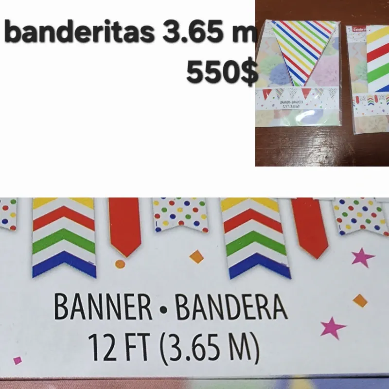 Banderitas coloridas