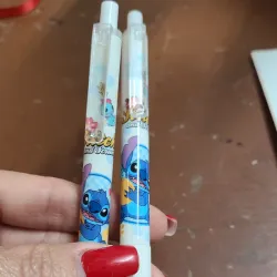 Boligrafos de stich  solo.blancos 