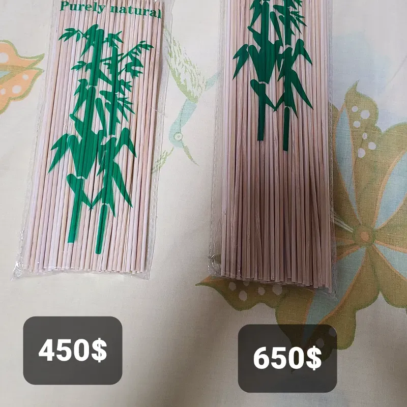 Brochetas 20cm y 30 cm