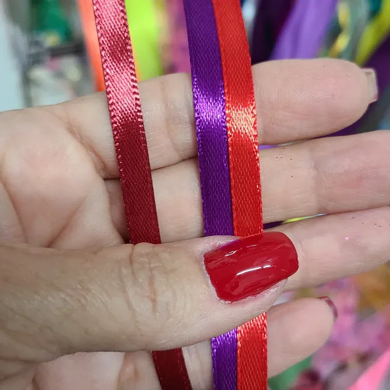 Cinta satin 8 mm