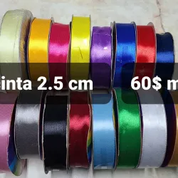 Cintas 2,5 cm 