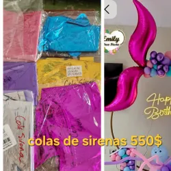 Colas de sirena para terminal arco de globos