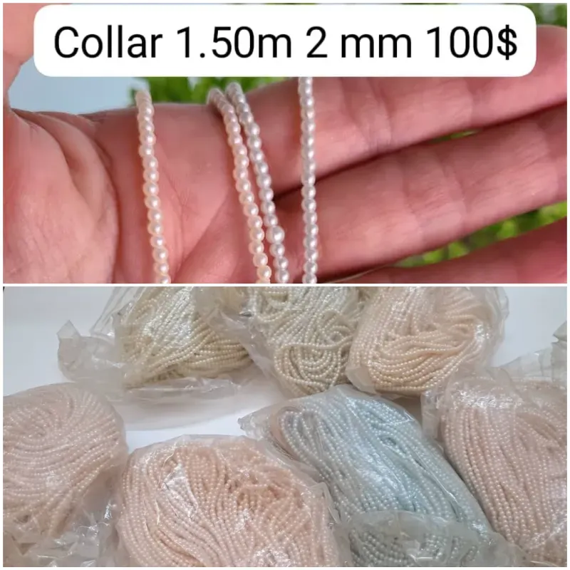 Collar 2 mm  mide 1.50 metro