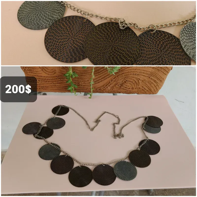 Collar metalico