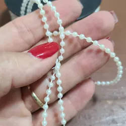Collar de perla continua 