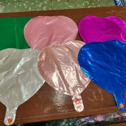 Corazones de 10" rojo.agotado