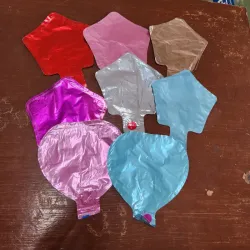 Corazones y estrellas de 5"