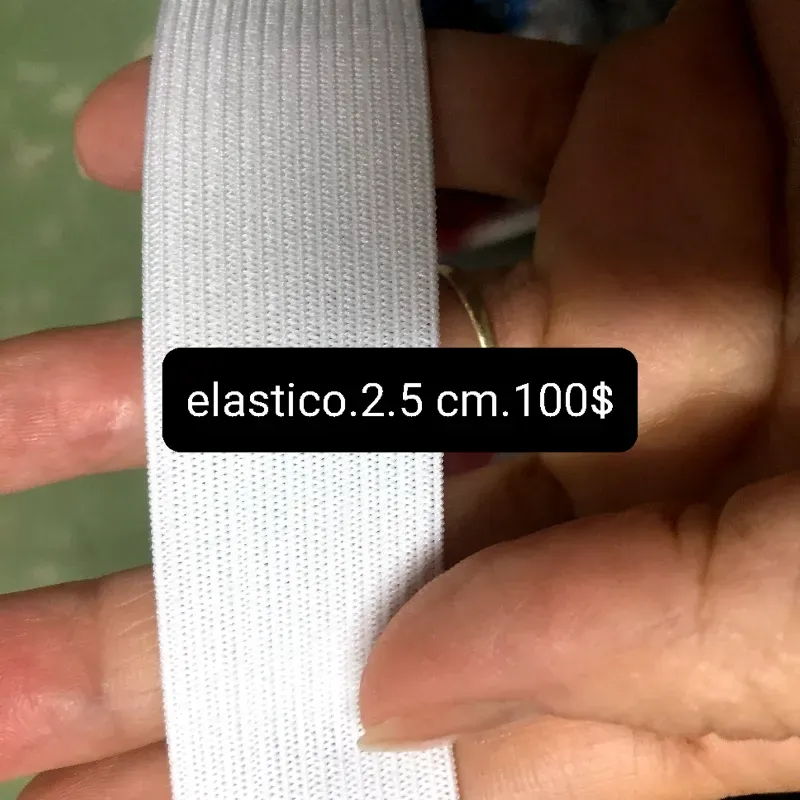 Elastico.2.5 cm.ancho