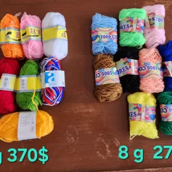 Estambre de 25 g y de 8 g 