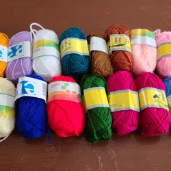 Estambres acrilico 25 g 