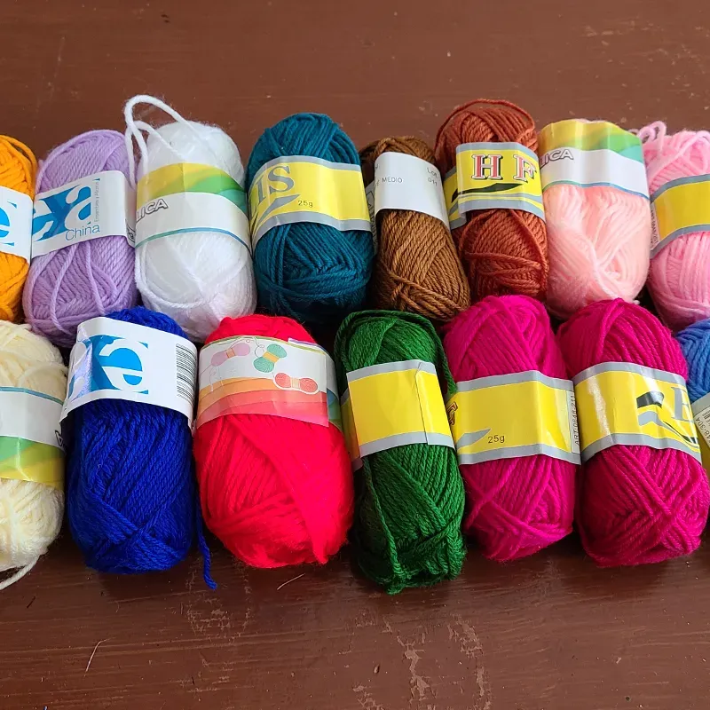 Estambres acrilico 25 g 