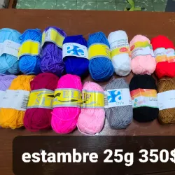 Estambres acrilico 25 g 