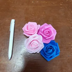 Flores de foamy grandes