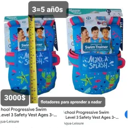 Flotadores para aprender  a nadar 3=5 años 