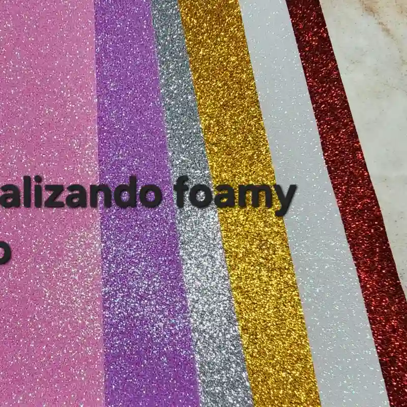 Foamy brillo.