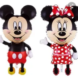 Globo Mickey y Minnie Mousse