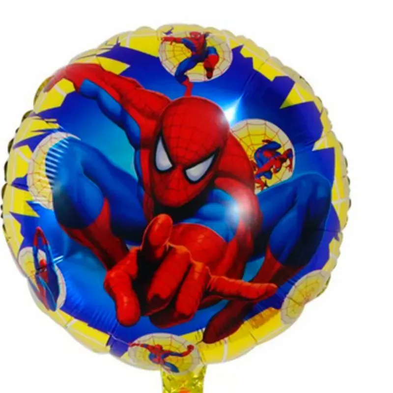 Globo Spiderman redondo metálico 