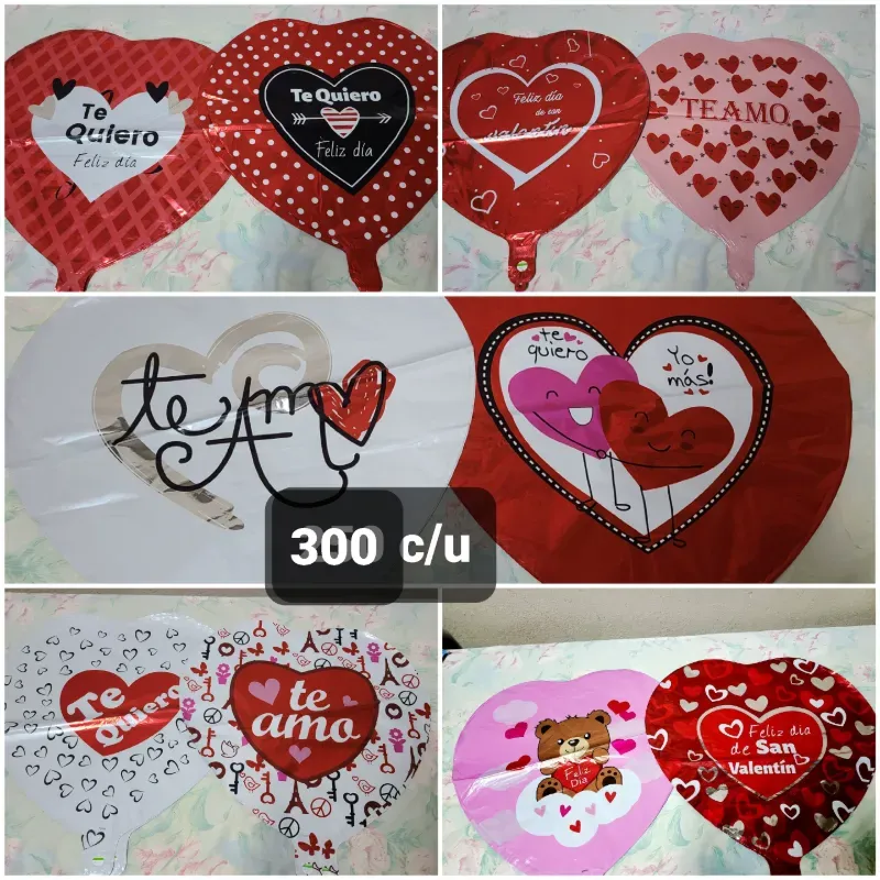 Globos 18" dia del amor