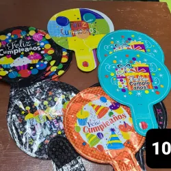 Globos 5" Feliz cumpleanos 