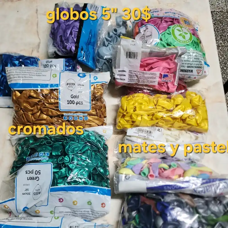 Globos 5"