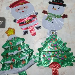 Globos de naviidad  10 pulgadas