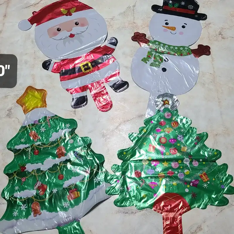 Globos de naviidad  10 pulgadas