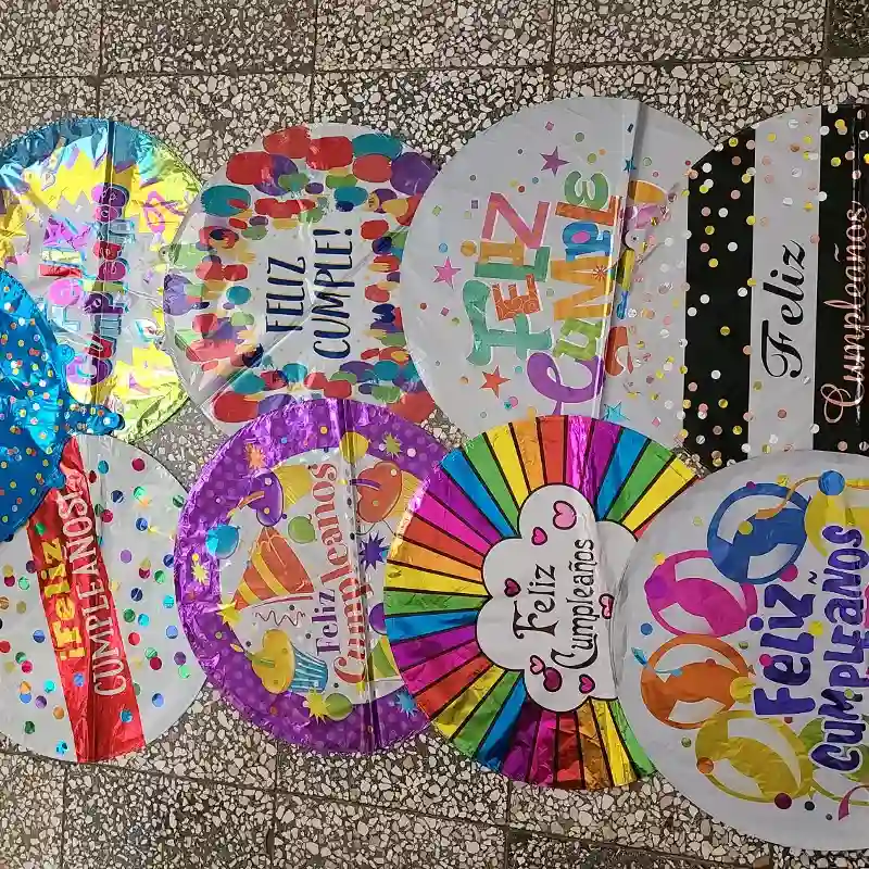 Globos  feliz cumpleaños 