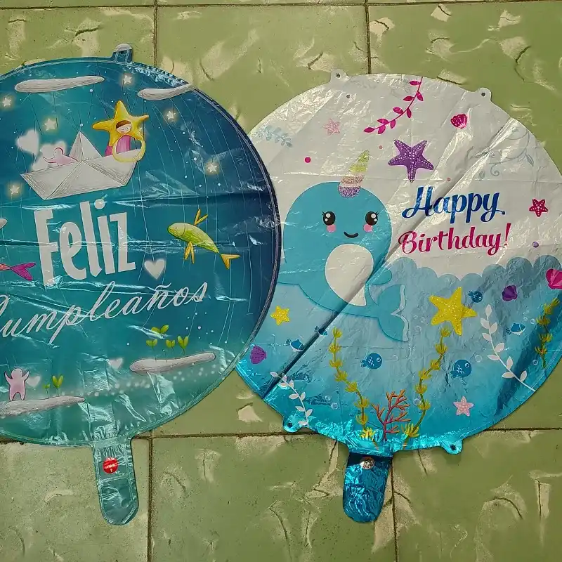 Globos metálicos 