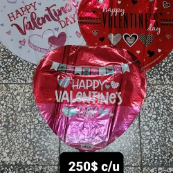 Globos san valentin.