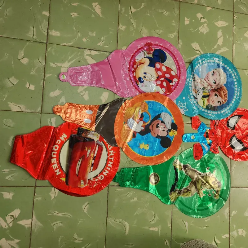 Globos tematicos 10 pulgadas con base