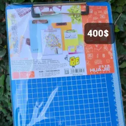 Hoja plastica para medir