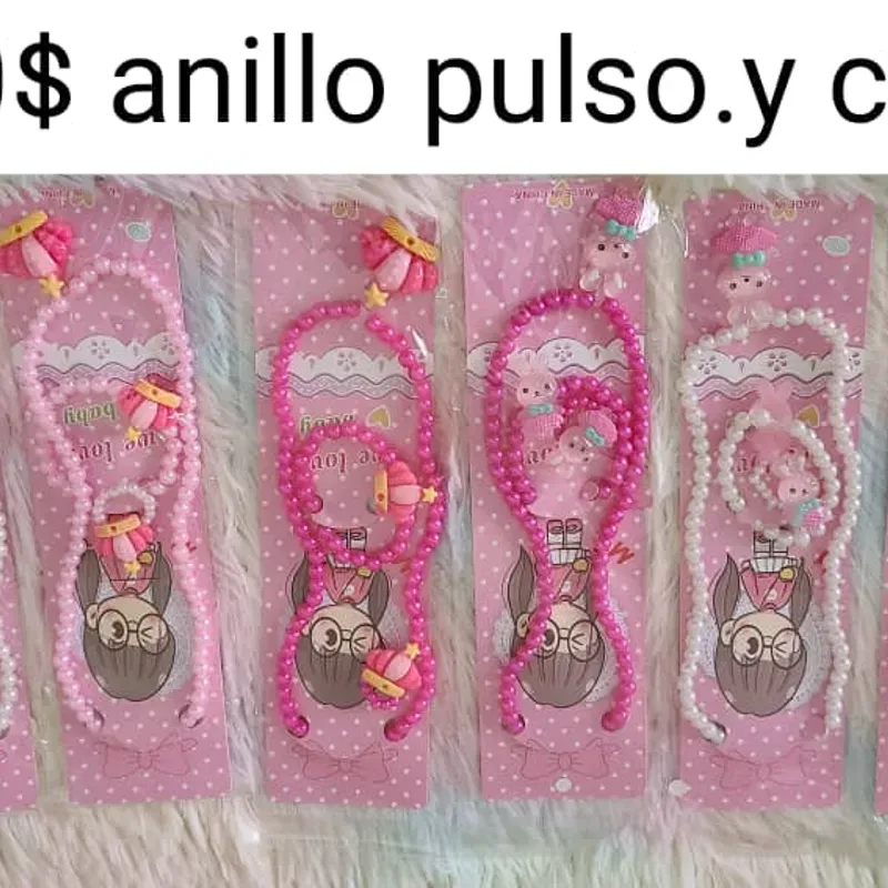 Juello collar pulso y anillo
