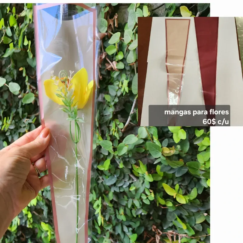 Mangas para flores